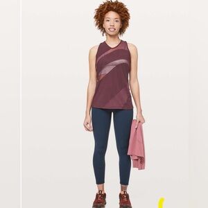 Lululemon Mesh in Motion Racerback Dark Adobe 4
